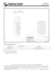 PT8A2515TAEX Datasheet Page 6