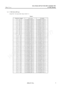 S-1002CA17I-M5T1U Datasheet Page 5