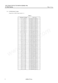 S-1002CA17I-M5T1U Datasheet Page 6