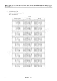 S-1003NB50I-M5T1U Datasheet Page 8