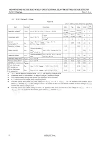S-1011Q30-M6T1U4 Datasheet Page 12