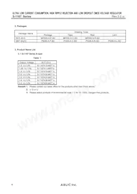 S-1167B55-M5T1U Datasheet Page 4