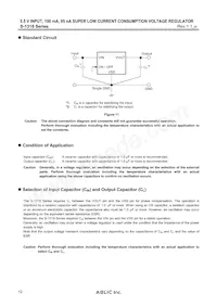 S-1318D30-M5T1U4 Datasheet Page 12