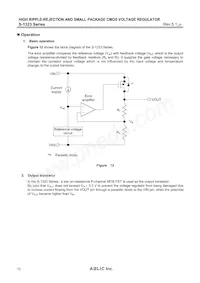 S-1323B54NB-N9NTFU Datasheet Page 12