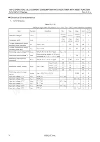 S-1411J45-K8T2U4數據表 頁面 14