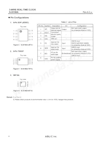 S-35190A-I8T1G Datasheet Page 4