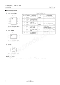S-35390A-I8T1G Datasheet Page 4