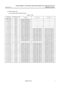 S-80829CLY-B2-U Datasheet Pagina 5