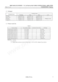 S-89430BCPH-H4CTFU Datasheet Pagina 5