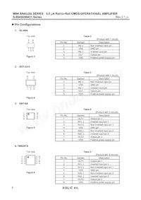 S-89430BCPH-H4CTFU Datasheet Page 6