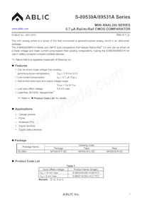 S-89531ACNC-HCCTFG Datasheet Cover