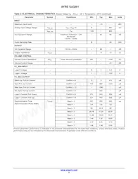 SA3291A-E1 Datasheet Page 5