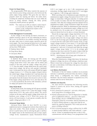 SA3291A-E1 Datasheet Page 16