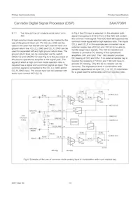 SAA7706H/N210S Datasheet Page 13