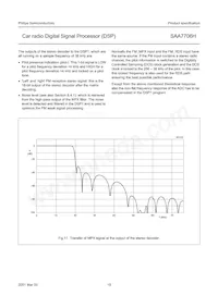 SAA7706H/N210S Datasheet Page 19