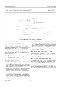 SAA7706H/N210S Datenblatt Seite 23