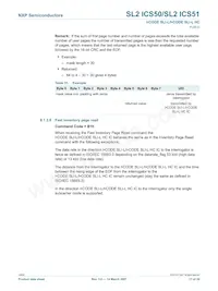 SL2MOS5001EV Datasheet Page 17