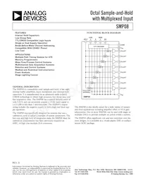 SMP08FP Datenblatt Cover