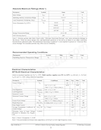 SP78L05N-L/TR Datasheet Page 3