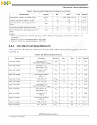 SPC5200CBV400 Datasheet Page 7