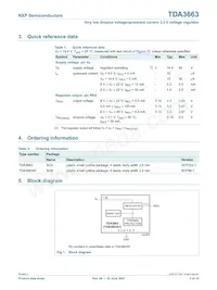 TDA3663/N1 Datasheet Page 2