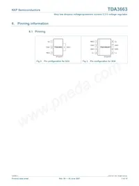 TDA3663/N1 Datasheet Page 3
