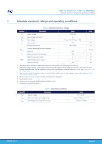 TSB712IST Datasheet Pagina 3