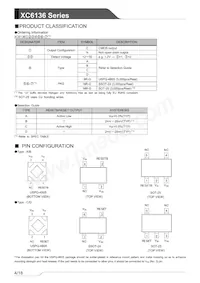 XC6136N50DNR-G Datasheet Page 4