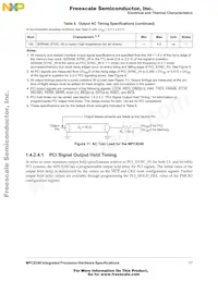 XPC8240LVV200E Datasheet Page 17