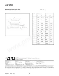 ZXFBF08W20TC Datasheet Page 6