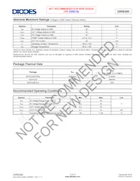 ZXRE060AFT4-7 Datasheet Pagina 3
