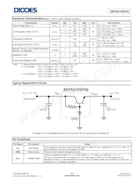 ZXTR2105FFQ-7 Datasheet Page 4