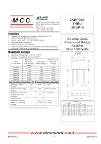 2KBP02-BP Datasheet Copertura