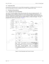 73S1217F-68MR/F/PE 데이터 시트 페이지 23