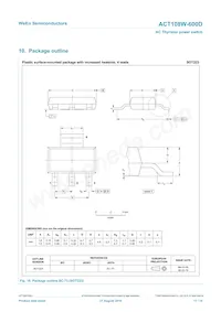 ACT108W-600D Datasheet Page 11