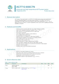 ACTT12-800CTNQ數據表 封面