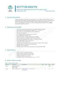 ACTT12X-800CTNQ Datasheet Cover