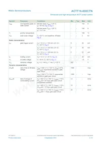 ACTT16-800CTNQ Datasheet Page 2