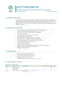 ACTT16B-800CTNJ Datasheet Cover