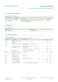 ACTT16B-800CTNJ Datasheet Page 3