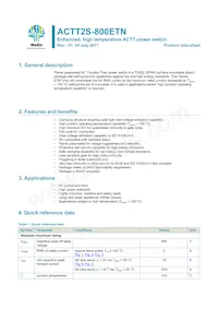 ACTT2S-800ETNJ Datasheet Cover