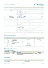 ACTT2S-800ETNJ Datasheet Page 2