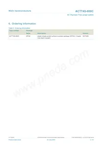 ACTT4S-800C Datasheet Page 3