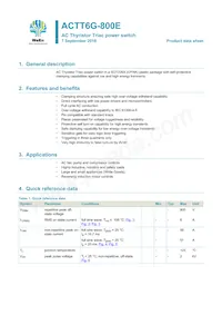 ACTT6G-800E Datasheet Cover