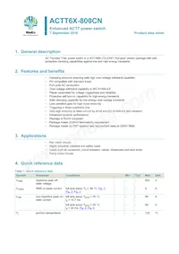 ACTT6X-800CNQ Datasheet Cover