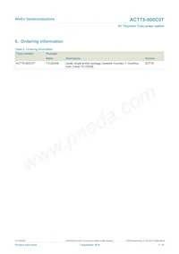 ACTT8-800C0TQ Datasheet Page 3