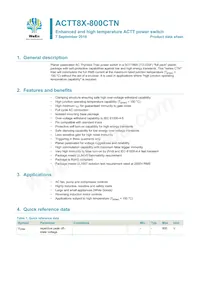 ACTT8X-800CTNQ 데이터 시트 표지