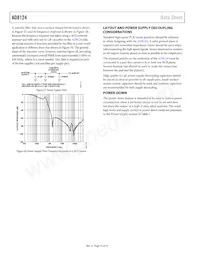 AD8124ACPZ Datasheet Page 14