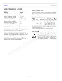 AD8233ACBZ-R7 Datasheet Page 6