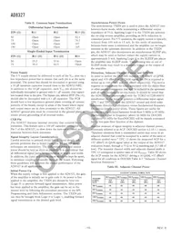 AD8327ARU-REEL Datasheet Page 10